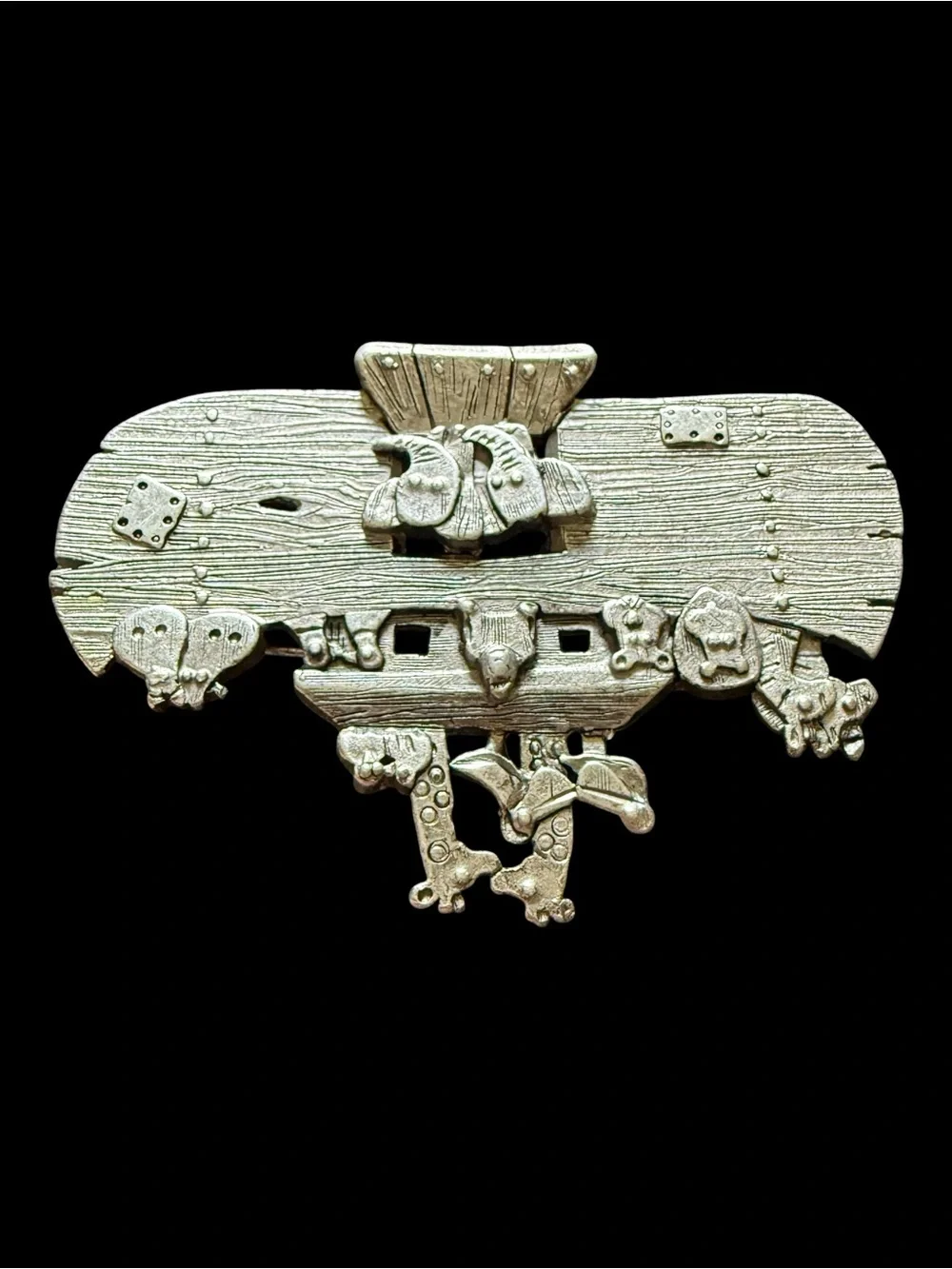 Vintage Danecraft Noah's Ark Brooch